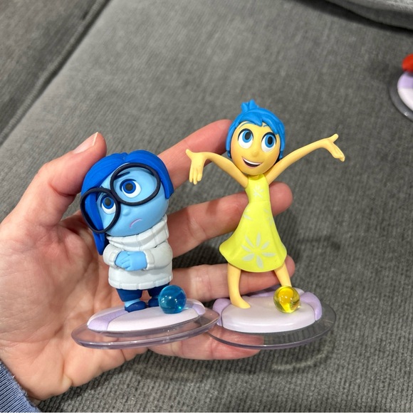 Disney Infinity 3.0 Inside Out Lot Disgust, Sadness, Joy, Anger, Fear - Picture 2 of 12